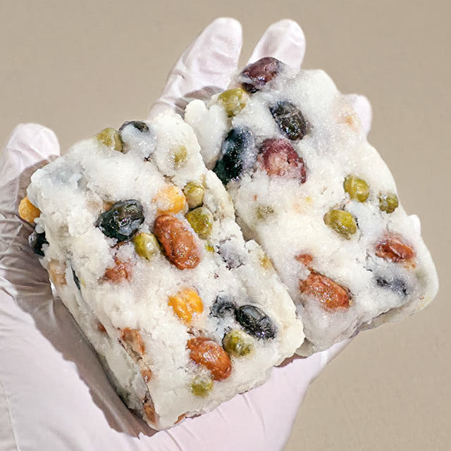 명가삼대떡집 5가지 콩이 들어간 콩설기 콩떡 영양떡 콩백설기 — 다른 간편식과 비교해도 명가삼대떡집 콩설기가 돋보이는 이유