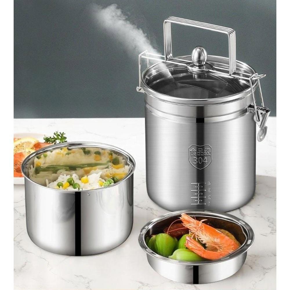 발열팩 2팩 120g과 70g10팩 반합 풀스틸 120g 각 발열 보온백 발열도시락 폴딩모델 냄비 발열냄비 스팀 식기 70g 풀스틸 120g과 70g 발열팩 각 2팩 - 상품 이미지