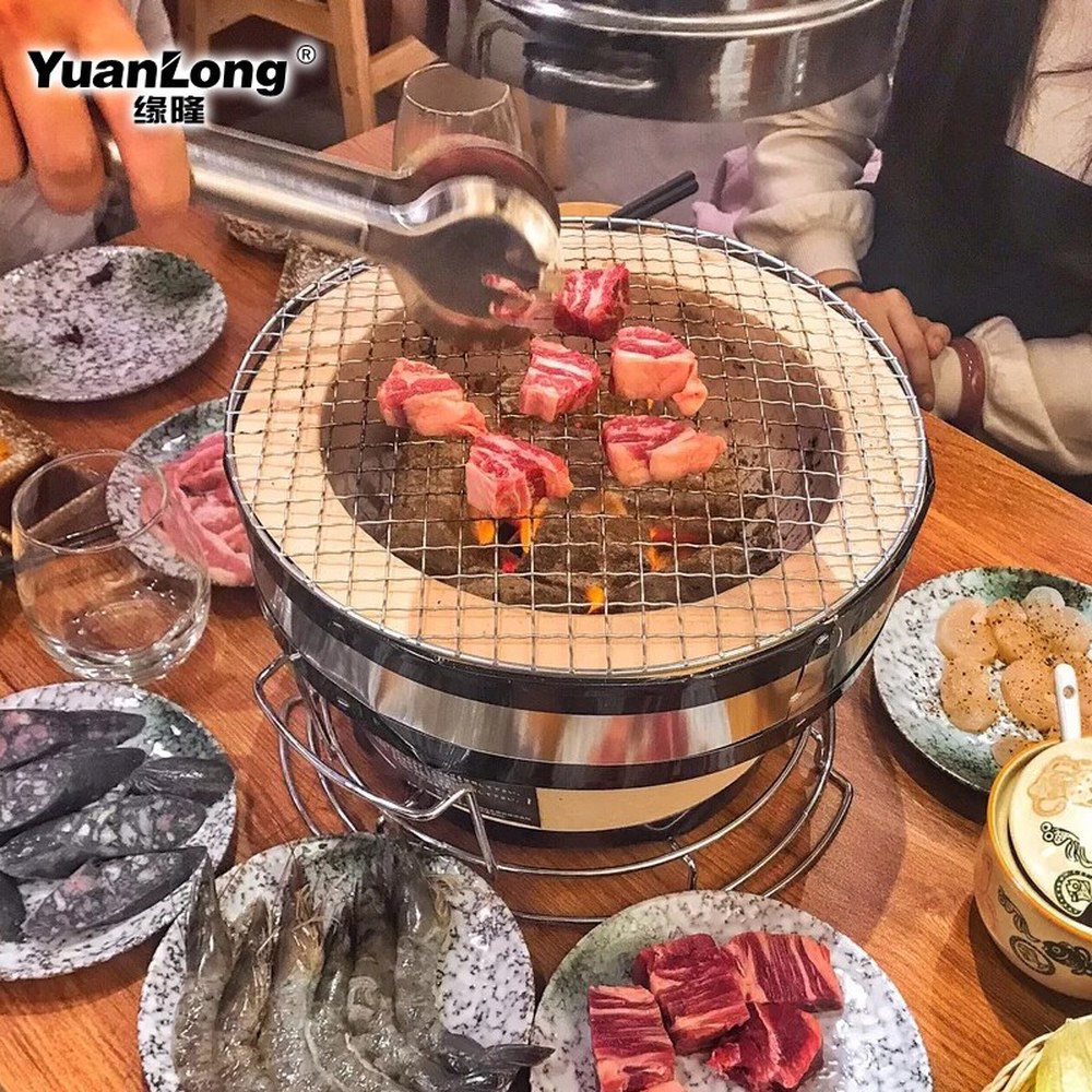 일식 숯불요리 난로 큐 야키니쿠 이자카야 점토 그릴 오븐 1 일식흙난로 순정그릴 - 상세 이미지 2