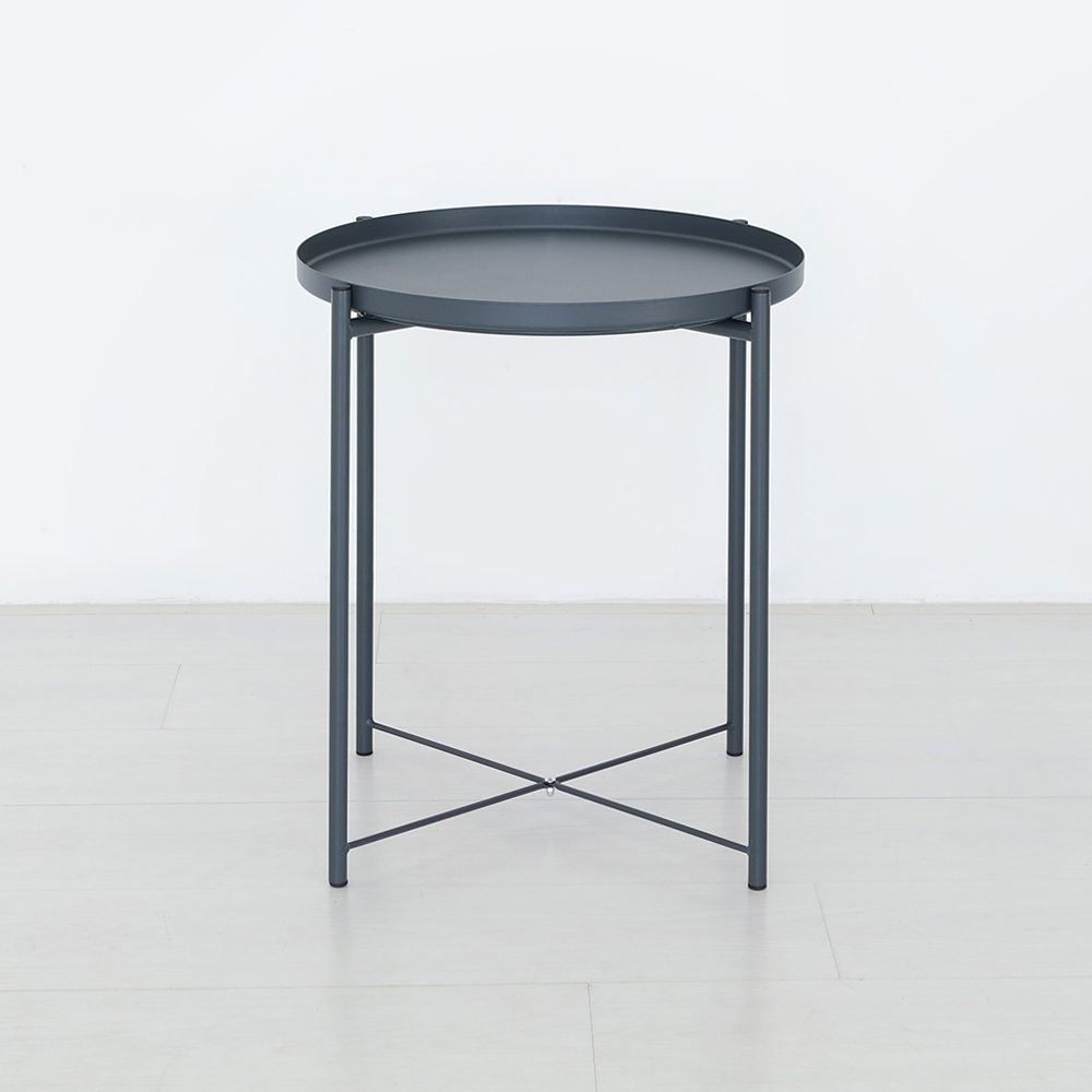 JENBAN 사이드테이블 KS1042TB 다크그레이 4444.7770