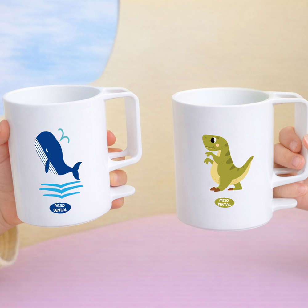 미소덴탈 어린이양치컵 어린이집 유치원 초등학교 준비물 유아