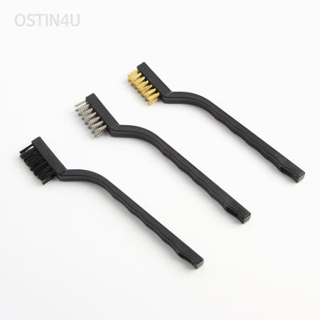 오스틴포유 와이어 브러쉬 3종세트 미니와이어브러쉬