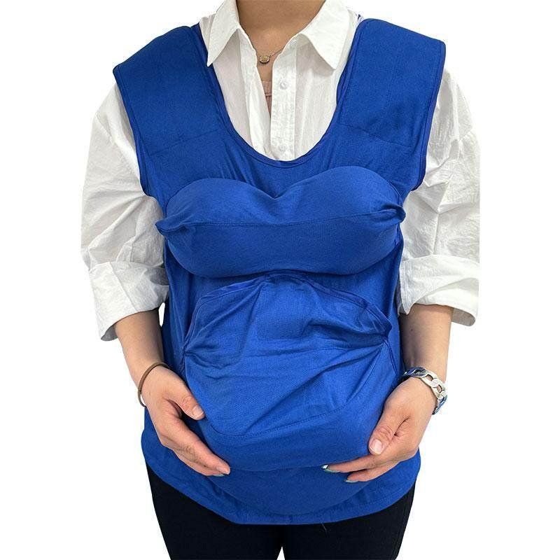 임산부 체험 만삭 임신체험복 가짜 모형 대여 대여 시뮬레이션 분장 소품 경험 - 상품 이미지