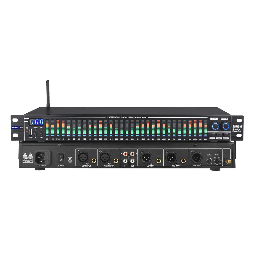 스펙트럼 음향 디지털 기본품목 USB EQ 블루투스 EQ215S 이퀄라이저 EQ215S 기본품목 블루투스 미 - 상품 이미지