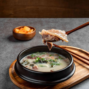 자우담 진한 사골 설렁탕 국밥 한우소머리곰탕 1팩 맛있게 먹은 솔직 후기 - 상품 이미지 1