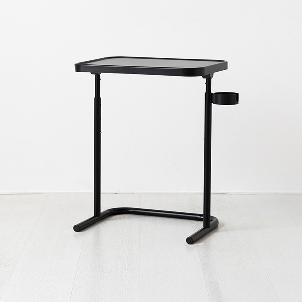 오리니 높이조절 사이드테이블 블랙 0991.2742
