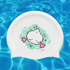 낫브래그 럭키덕희 양면 다른 바이오 수모 귀여운 오리 핑크 민트 단체 수... 운동러 솔직 후기 | 실사용 리뷰 - 상품 이미지 2