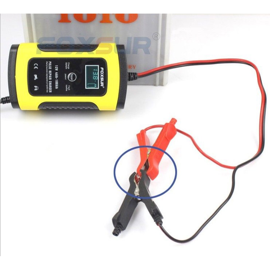 비상 12볼트 충전기 EU 배터리 자동차 plug 주행충전기 점프 50A EU plug - 상세 이미지 2