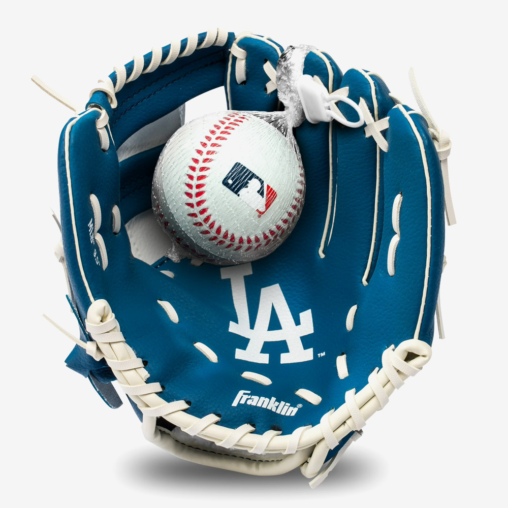 프랭클린 야구글러브 주니어 세트 MLB LA다저스 24.13cm 9.5인치 76099F19 - 상세 이미지 3