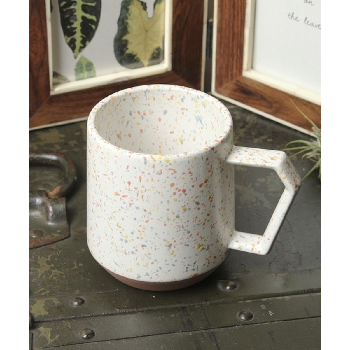 칩스앤데일 MUG 칩스 머그컵 도트 믹스 뚜껑 미노야끼 4종 컬러 12종 CHIPS 잉크젯 500ML 머그 잉크젯 컬러 도트 500ML - 상품 이미지