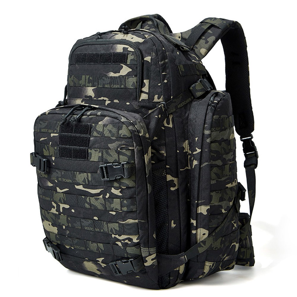 Cordura 헬리콘텍스 21L 백팩 멀티캠 로고 48시간 블랙 - 상품 이미지