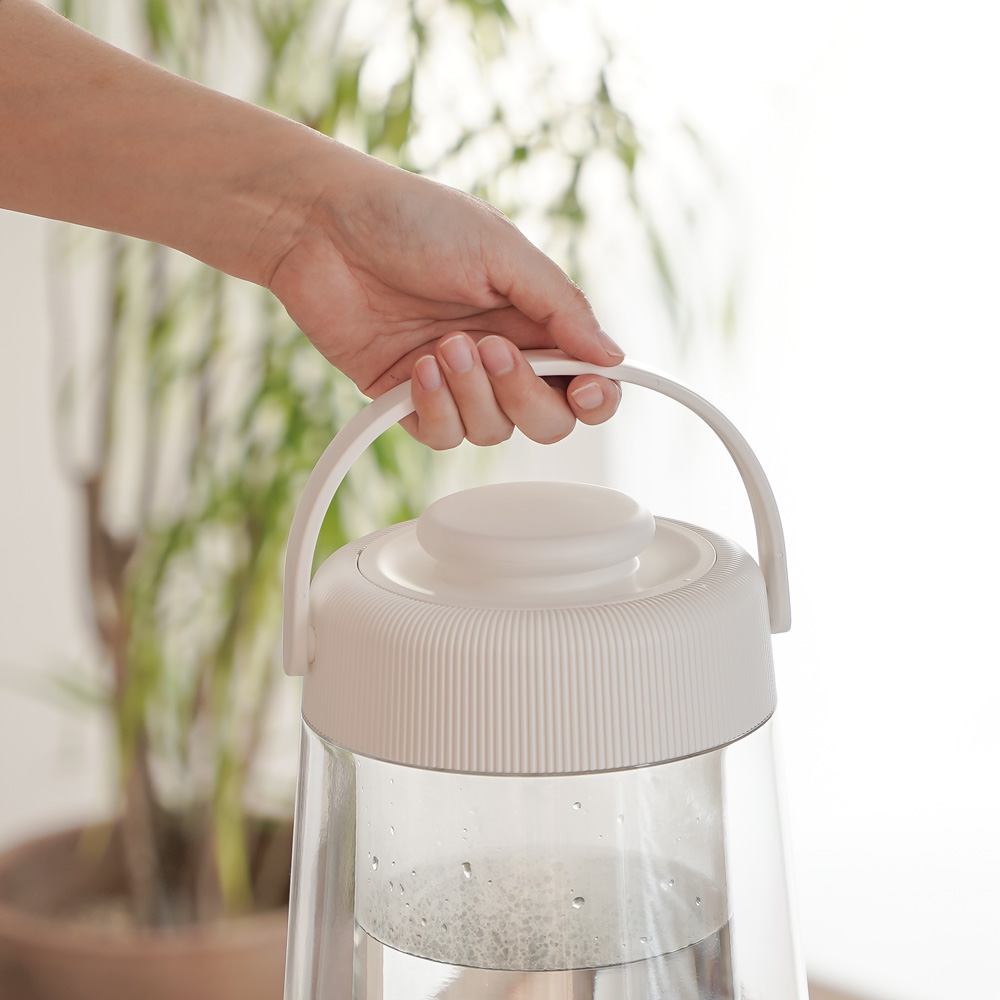 이노크아든 프리미엄 유리 살균 가열식가습기 3.5L 대용량 리모컨