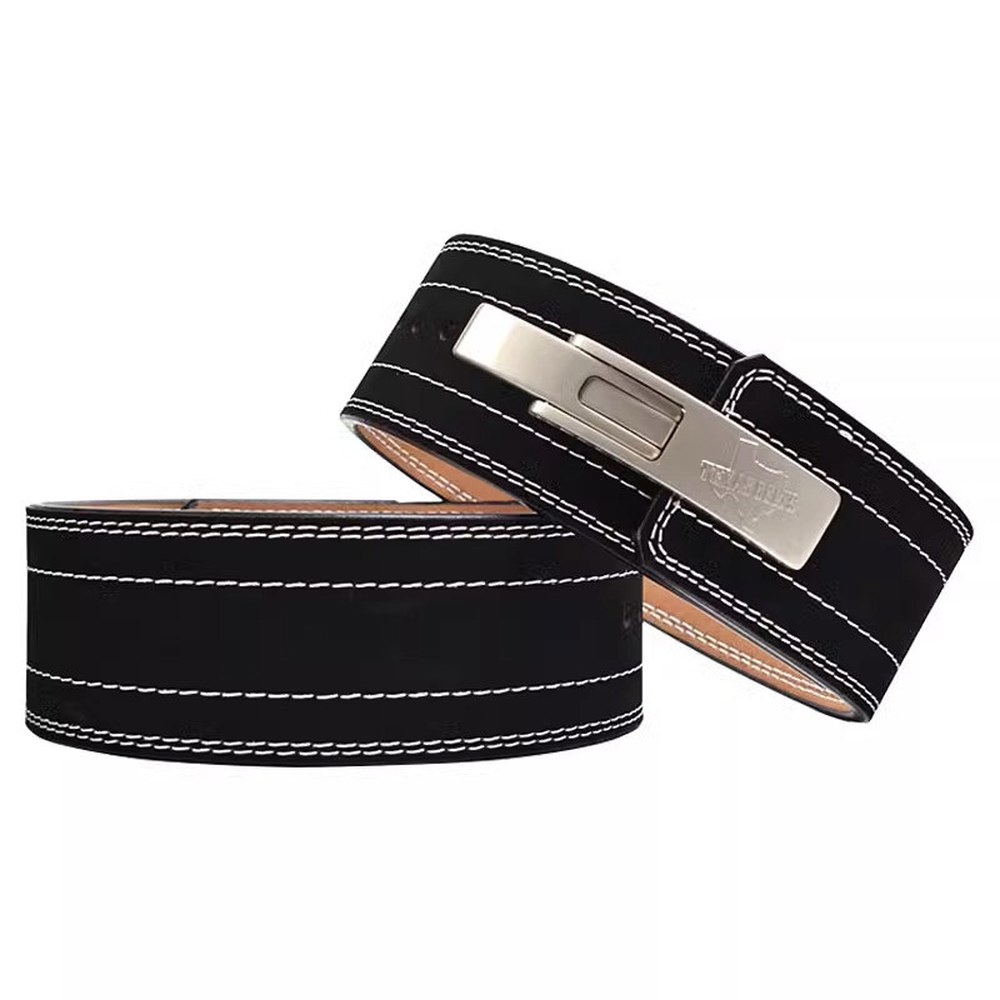 실버 밸트 M 버클 XS 레버 10mm 리프팅벨트 1 터틀넥 인저 블랙 Belt 라지 어드밴스드 벨트 블랙 터틀넥 실버 버클 XS - 상세 이미지 2