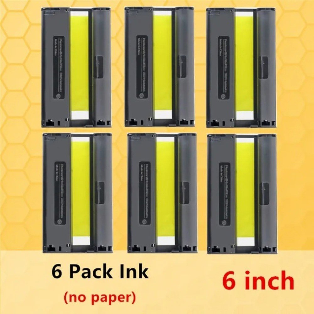 CP900 인화지 CP1300 CP1500 6인치 5인치 108IN RP 싱글 리본 CP1000 호환 카트리지 셀피 108 KP 프린터용 CP1200 잉크 - 상품 이미지