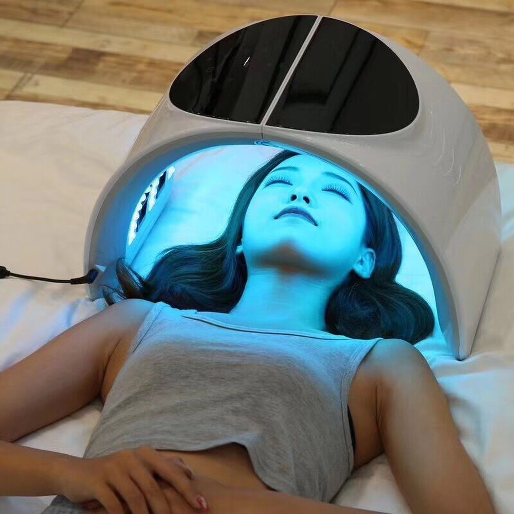 선텐 보습 수입 화이트태닝 클렌징 무브먼트 5세대 기계 접이식 BM008 온찜질 가정용 LED 글로리아 접이식 온찜질 수입 무브먼트 - 상세 이미지 2