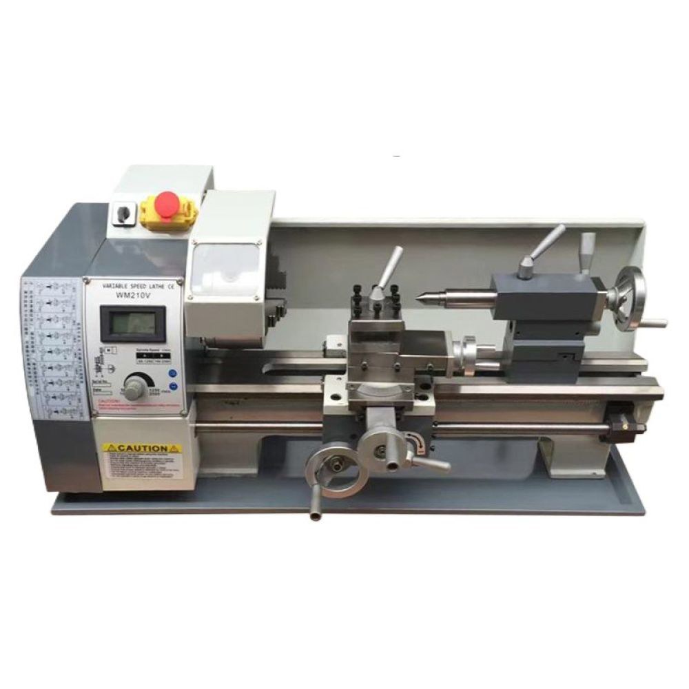 380V 커스텀 선반 밀링머신 바이스 가공 WM210V 공작기계 작업대 선반기계 다기능 커스텀 핏 - 상품 이미지