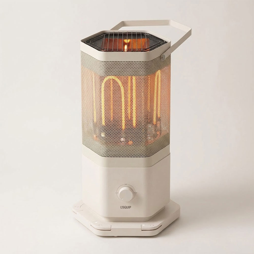 리큅 칠방난로 전기히터 카본 가정용 사무실 난방기 스토브 온열기 7면