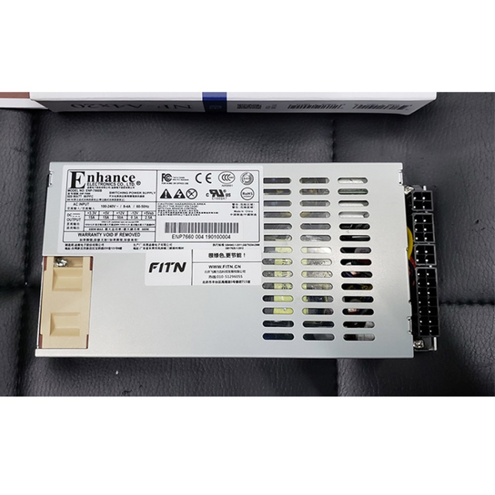 YTC 장치 7660B 파워 푸른 1U 600W 모듈러 푸른 색 - 상품 이미지
