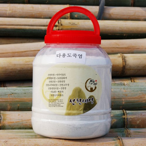선한다용도죽염 3kg, 1개 - 상품 이미지