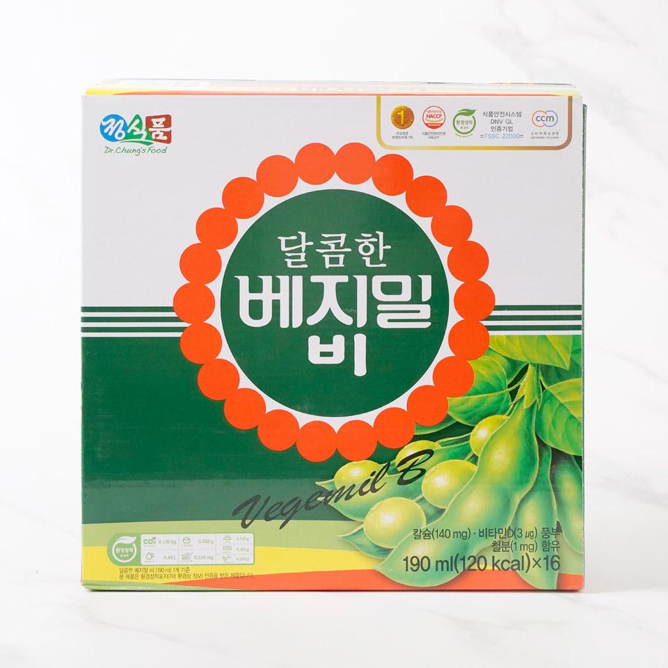 메가마트 정식품 베지밀 팩두유B 190mlx16개 - 상품 이미지
