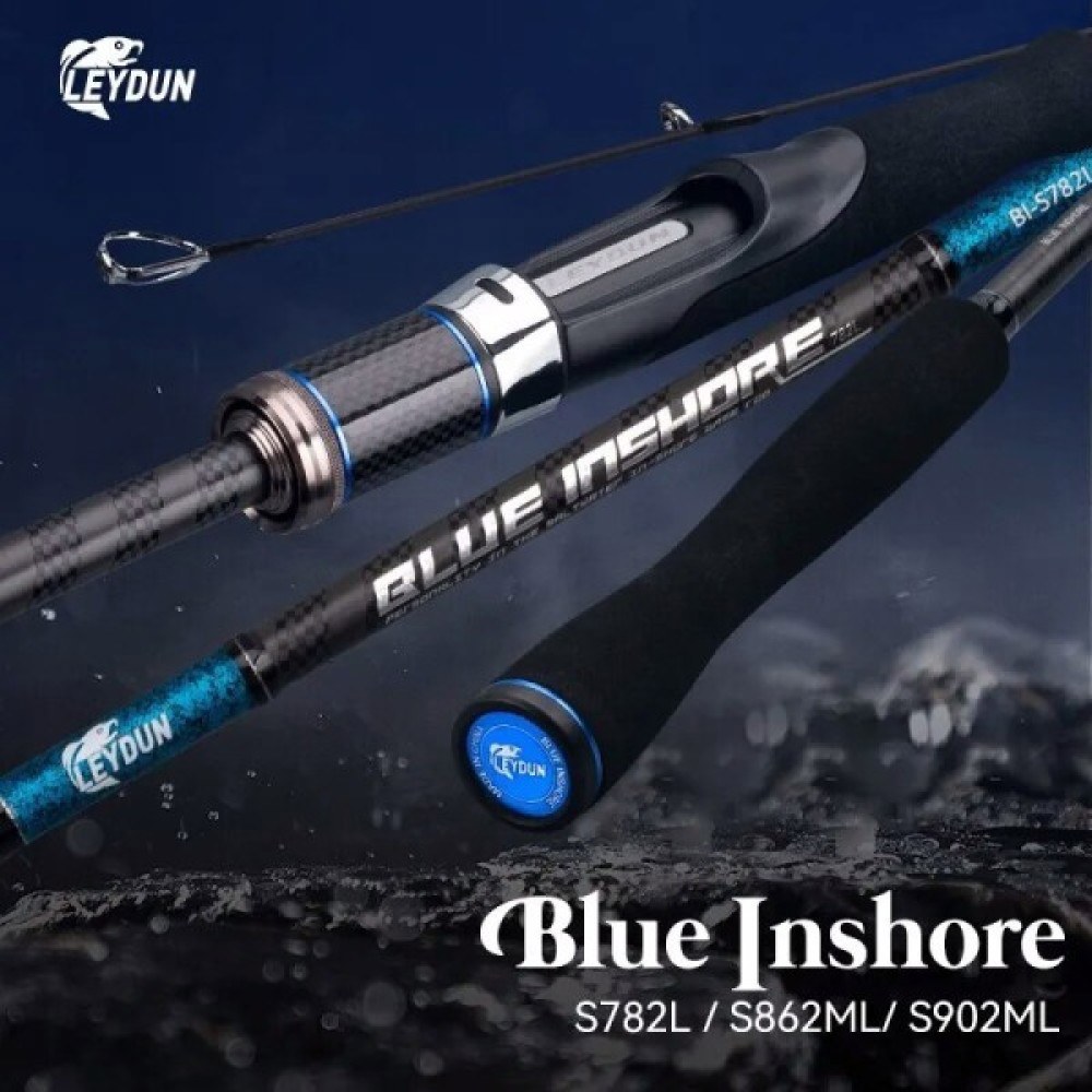 인쇼어 MX 판 S922ML 블루 S862ML 70MLSS/2 배스 해안 BLUE 베이스 낚싯대 로드 13미터 LEYDUN 국행 76ML/2 29미터 중연조 - 상품 이미지