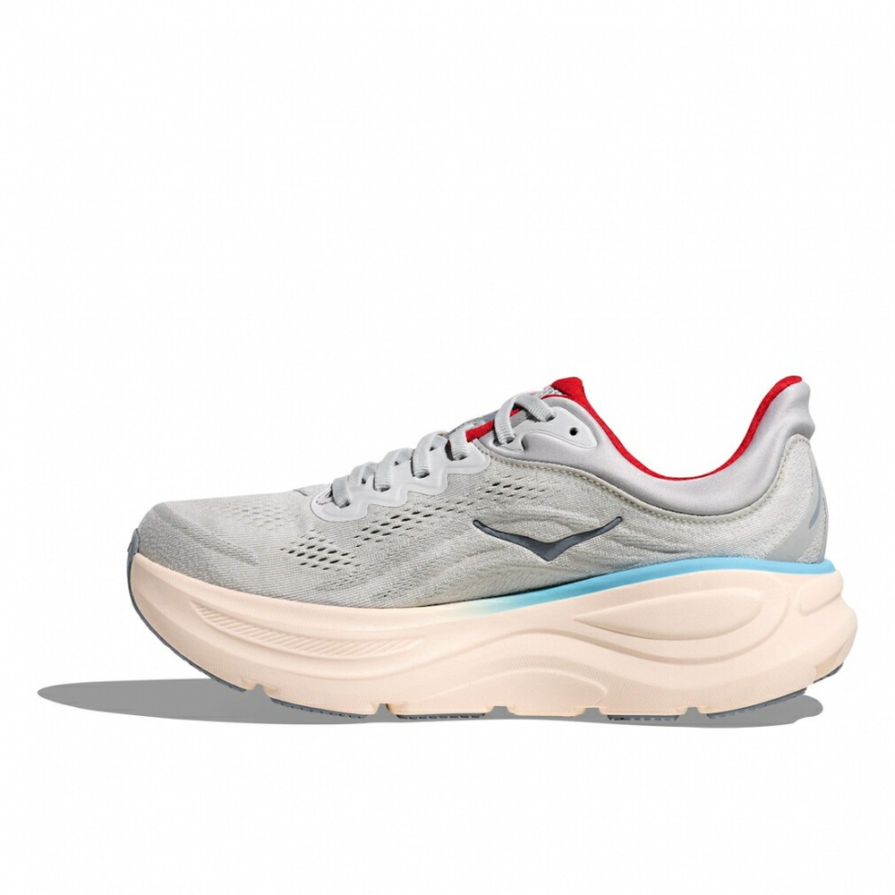 호카 본다이 9 런닝화 마라톤화 여성 스탠다드 라이트 그레이 1162012