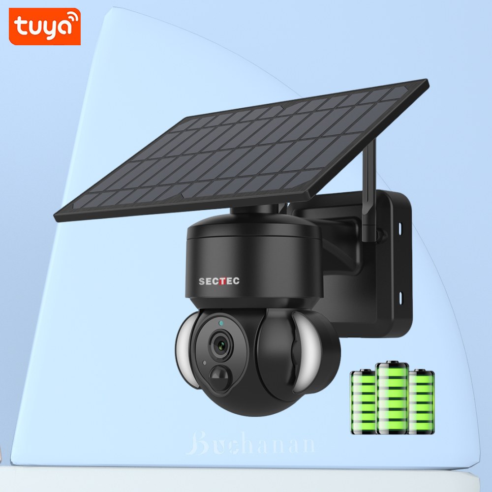 카메라 투야 실외무선 메모리카드 PIR 64G TF SHIWOJIA 와이파이/4G SECTEC 태양광 64G 메모리카드 TF - 상세 이미지 3