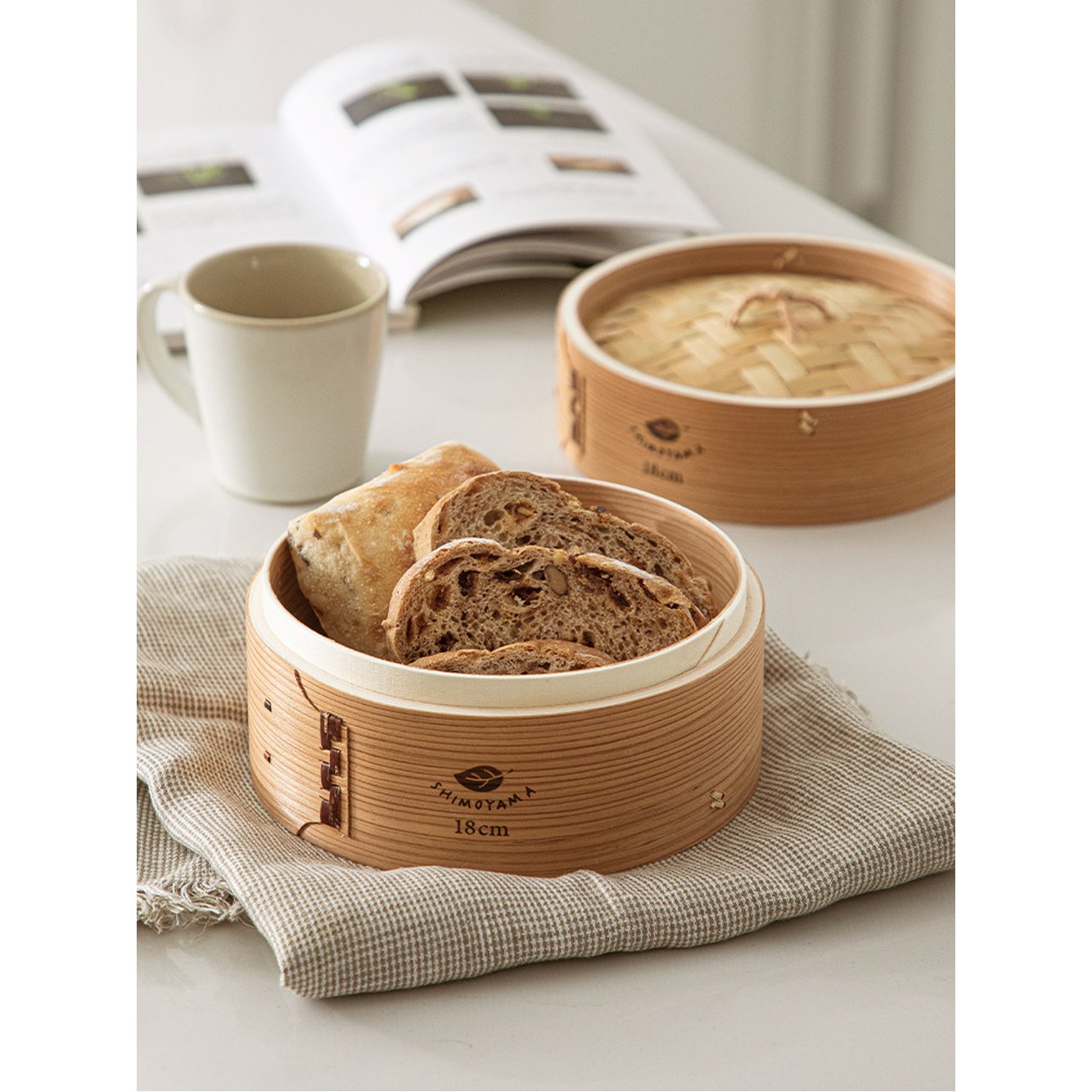 세이로 편백 나무 시루페이퍼100매 1 야마이치 인덕션 방충 세라믹 수납 15cm 4인치 지름 12 7cm 1 지름 12 7cm 시루페이퍼100매 - 상세 이미지 2