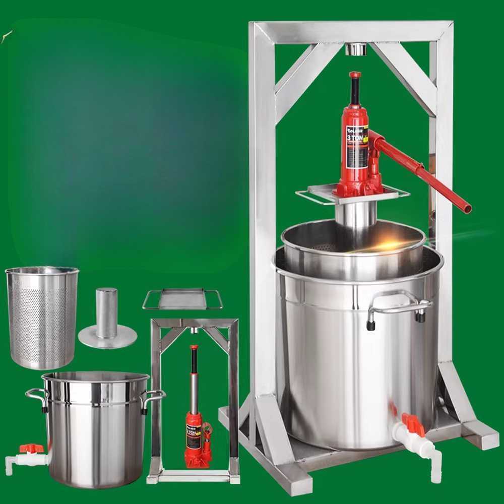 과일 압착기 유압 프레스 꿀 와인용 원액 제조기 12L (10kg 압착) - 상세 이미지 2