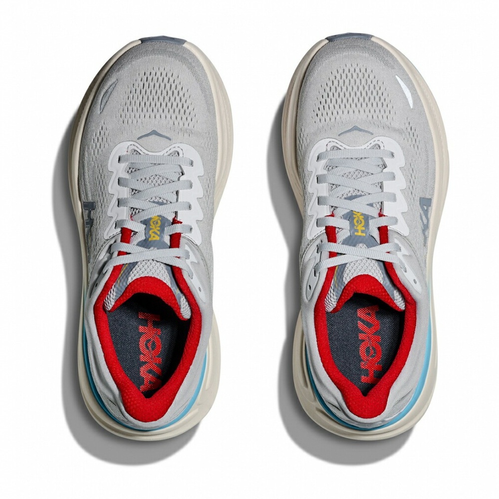 호카 본다이 9 런닝화 마라톤화 여성 스탠다드 라이트 그레이 1162012