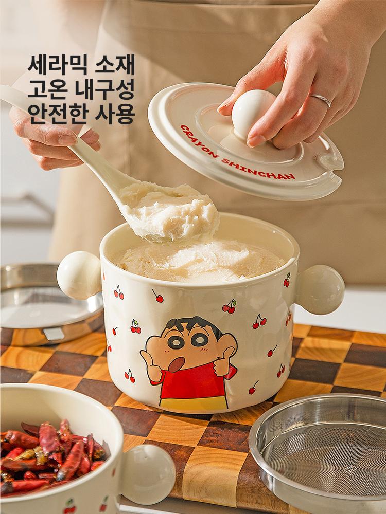 짱구 세라믹 조미료병 양념통 내열 고추기름 라드병 특수양 1200ml 304 필터 포함 - 상세 이미지 5