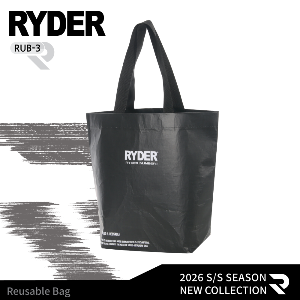라이더 RYDER RUB-3 배드민턴 리유저블백 스쿼시 테니스 스포츠 가방 라켓 신발 수납 - 상세 이미지 3