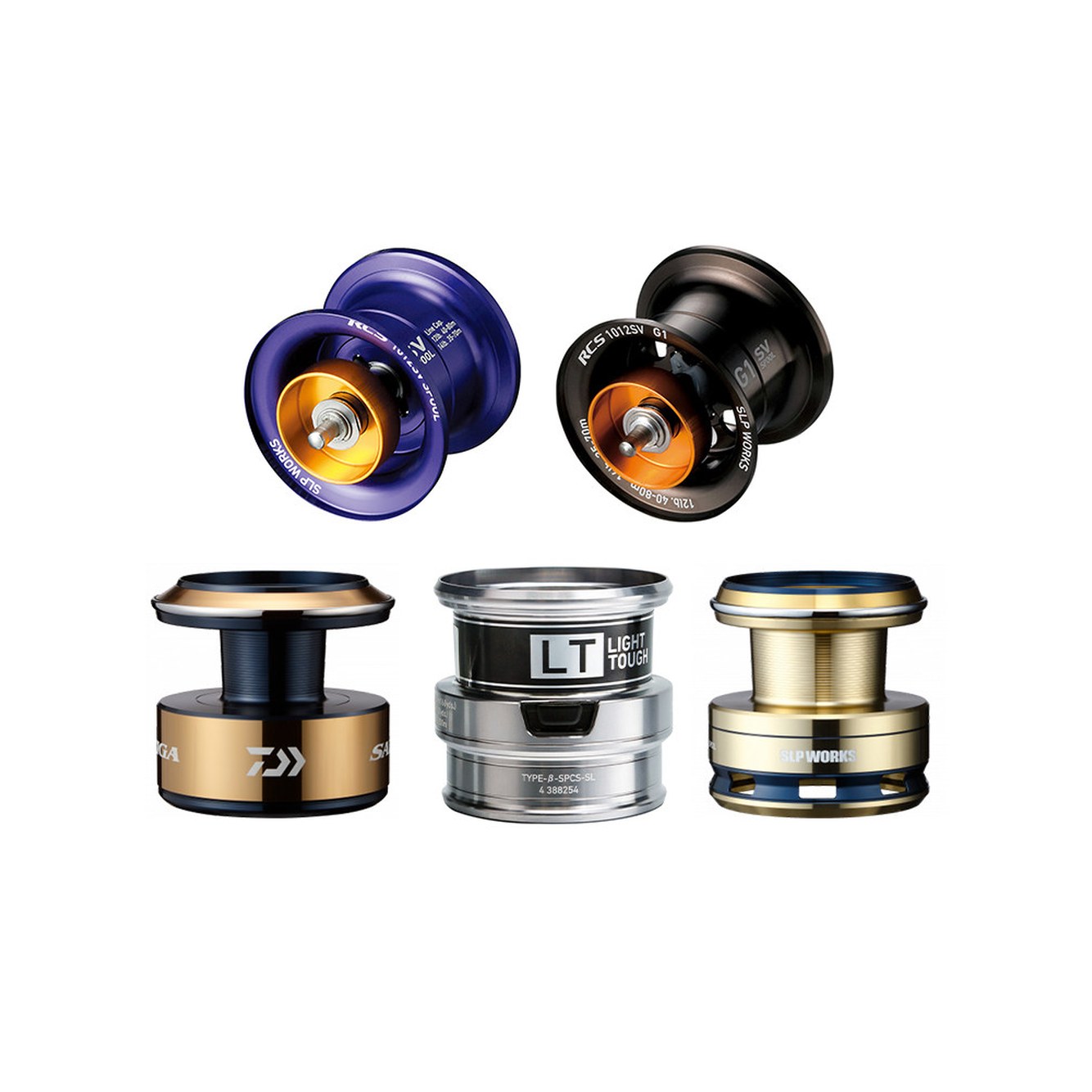 SLPW 릴 릴용 워크스 스풀 SLP LT 스피닝 WORKS EX 2500S SLPW LT 라인컵/1000S 실버 - 상세 이미지 2