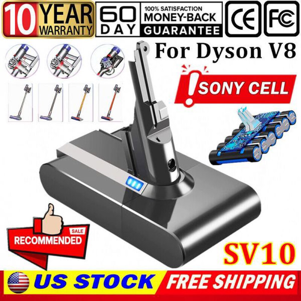 Absolute 플러피 용 애니멀 호환품 청소기 5000m아 SV10 V8 배터리 V6 풀라인업에 3000mAh 공식 - 상세 이미지 2