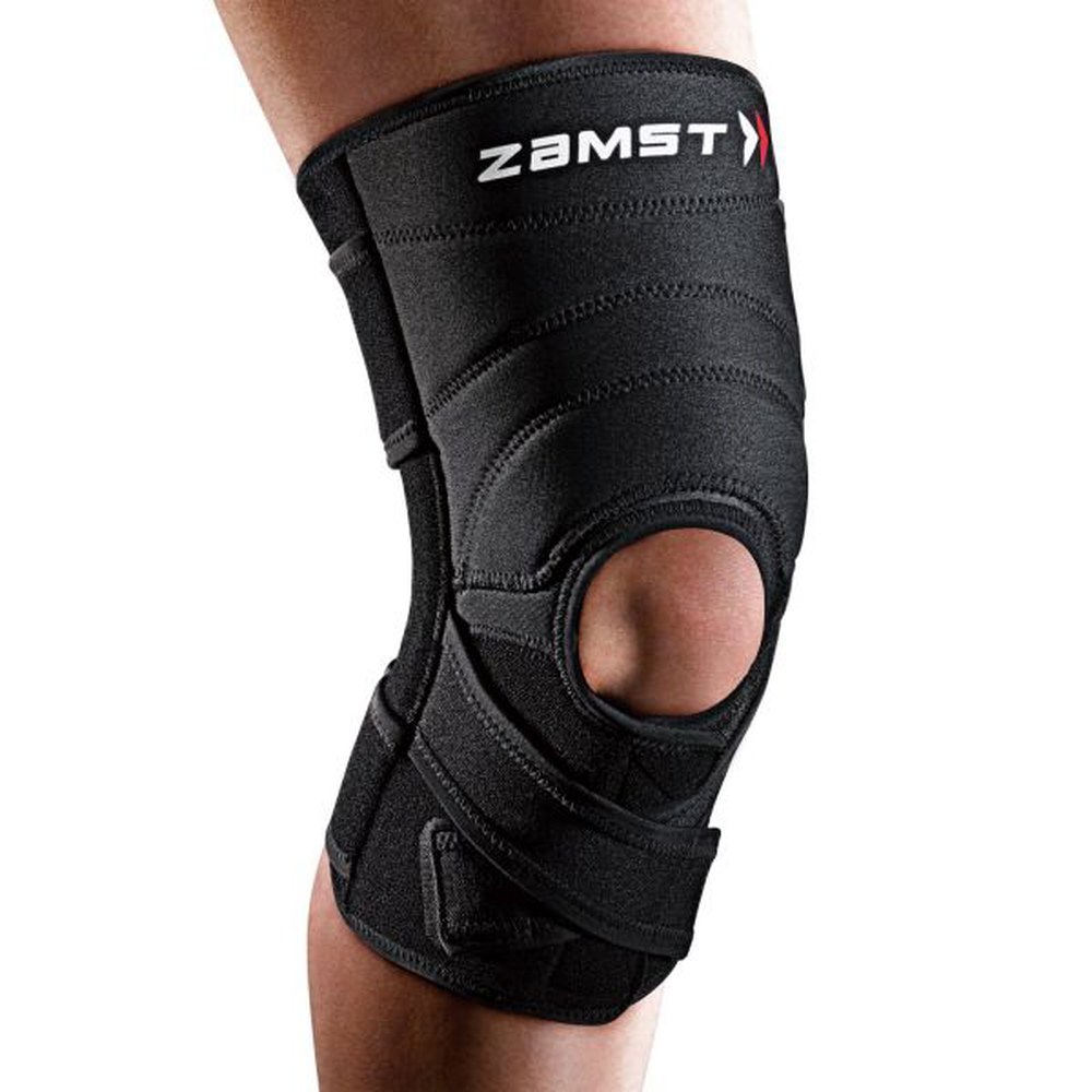 위 하드서포트 미디엄 무릎의 좌우공용 좌우 ZK7 축구 잠스트 무릎 ZK 16cm 단품 측정 허벅지 중심 둘레 블랙 보호대 싸이클 - 상품 이미지