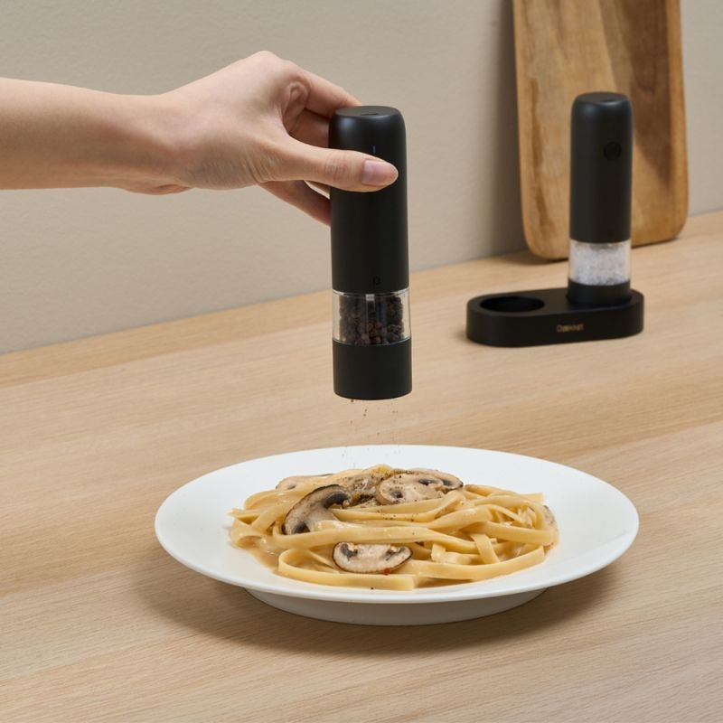 데켓 소금 후추 전동 그라인더 (그라인더2종+거치대)(충전식) 이미지 4