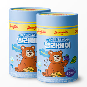 자미비타 식물성 멜라토닌 젤리 멜라베어 30구미, 2개 맛있게 먹은 솔직 후기 - 상품 이미지 1