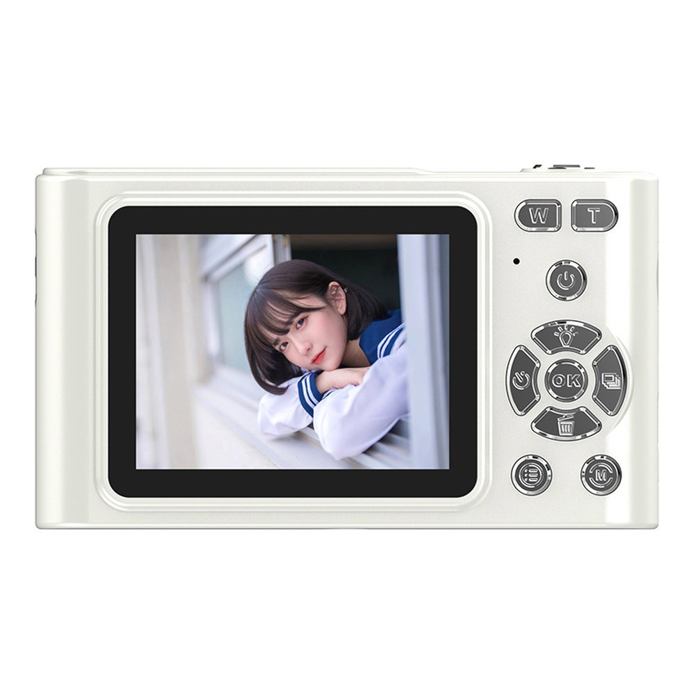 화이트 1 메모리 카드 아날로그 사진 H15 화소 디지털카메라 없음 감성사진 디카 현장용 입문용 1 H15 화이트 메모리 카드 없음 - 상품 이미지
