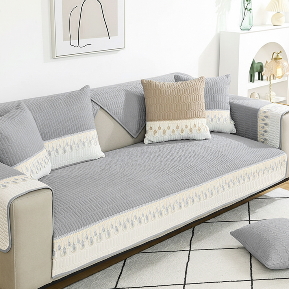 누빔 소파패드 3인용 4인용 논슬립 사계절 쇼파패드 매트