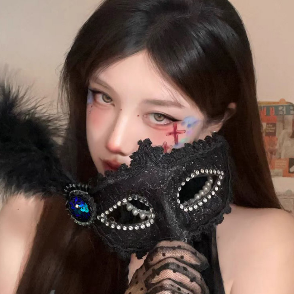 베네치아가면 무도회 얼굴 할로윈 파티 반가면 눈가면 베니스 파티용품 - 상세 이미지 2