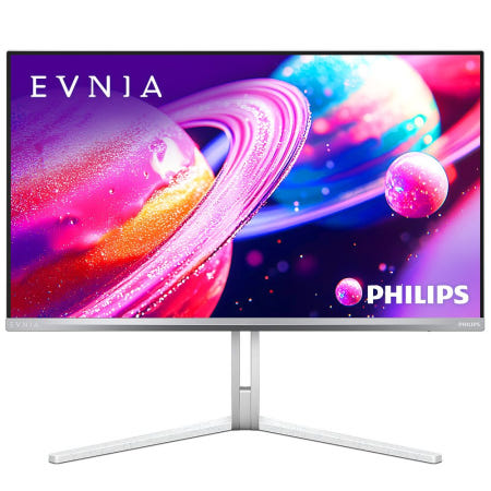 필립스 QHD 에브니아 OLED 360 프리싱크 HDR 게이밍 모니터 무결점 화이트, 67.3cm,  27M2N8500