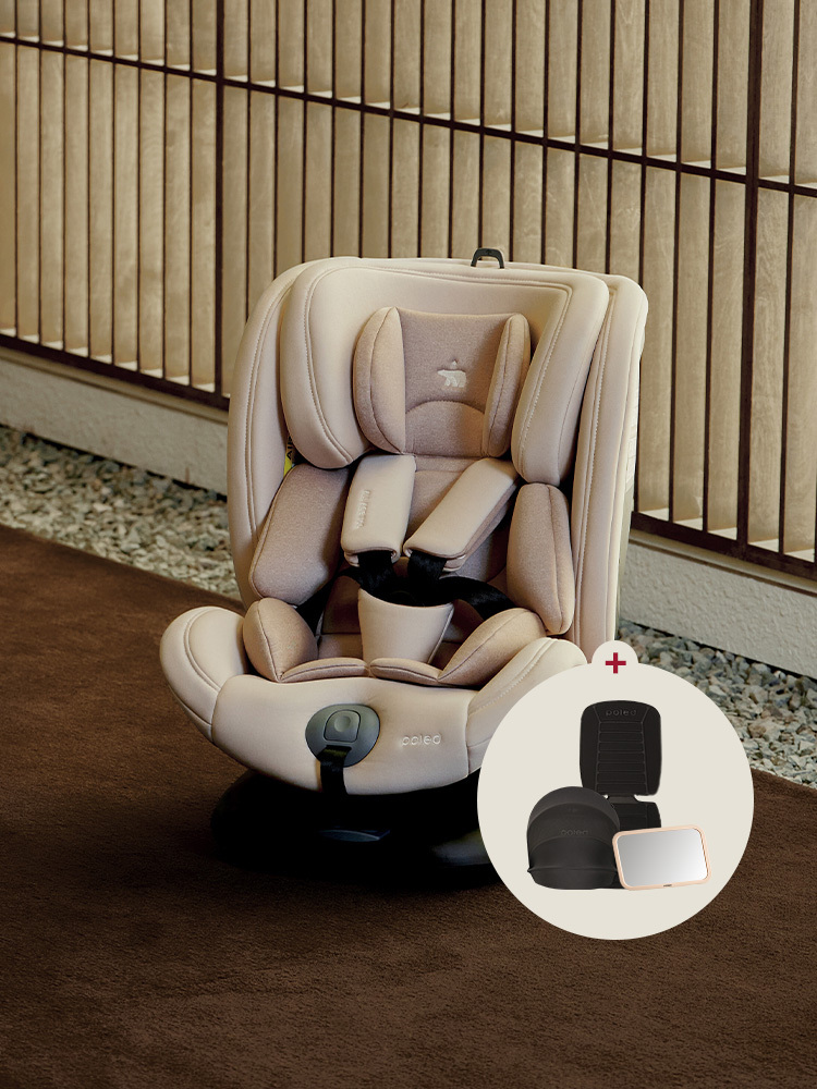 폴레드 올에이지 360 회전형 신생아 유아 아기 전연령 카시트 ISOFIX&락킹벨트