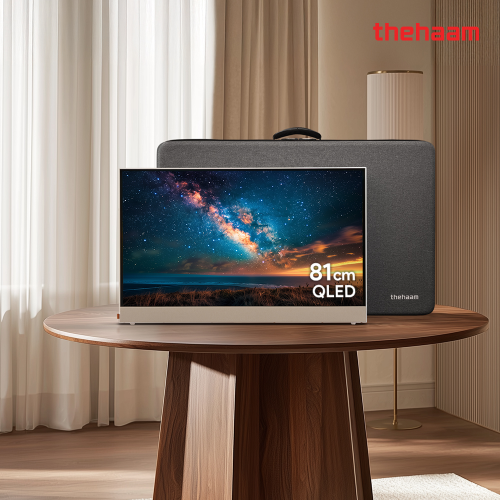 스마트티비 구글5.0 81cm(32인치) 무선 휴대용 캠핑 포터블 TV 단일구성 제품 이미지