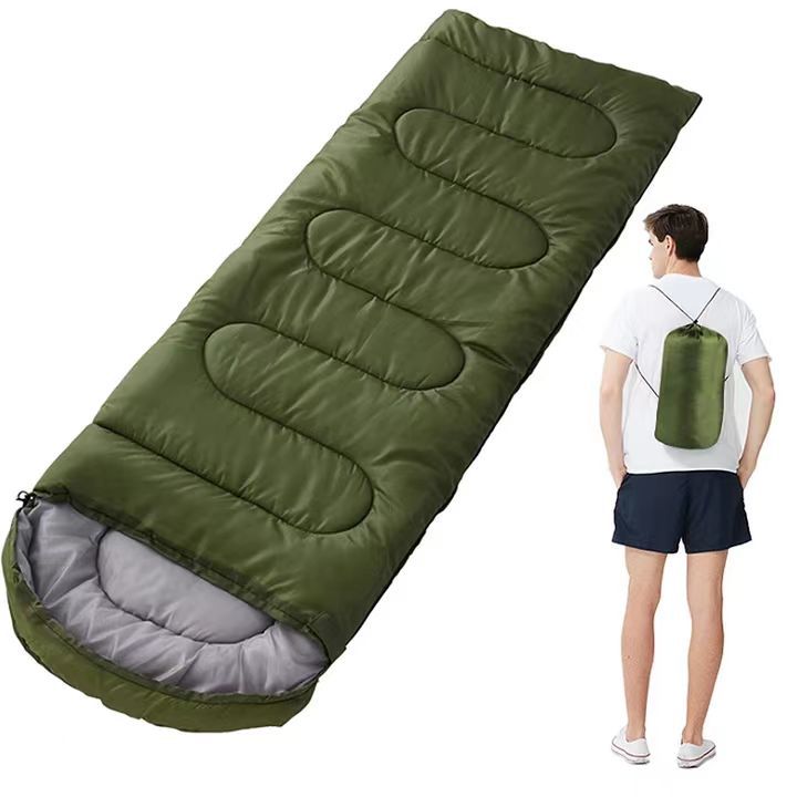 초경량 하계용 침낭 차박 캠핑 비박 가벼운 이불형 침낭 - 상세 이미지 2