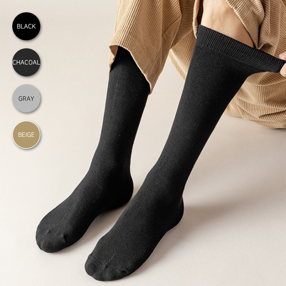 남자 기모 장목 정장 양말 신사양말 무지 겨울양말