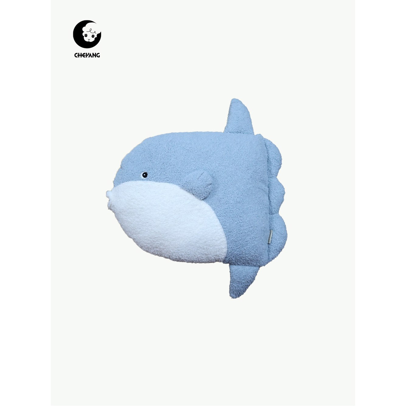 샤크 66cm 더글라스 상어 생물 백상아리 실비상어 라이트블루 베개 라이트블루 - 상품 이미지