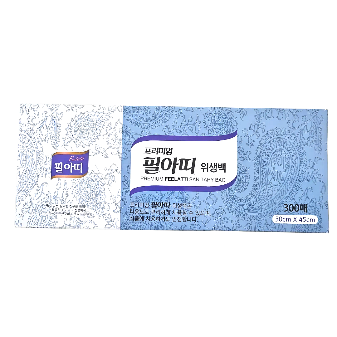 프리미엄 필아띠 위생백 30X45cm 300매 일회용 위생 비닐팩 크린백 (1515) - 상세 이미지 2
