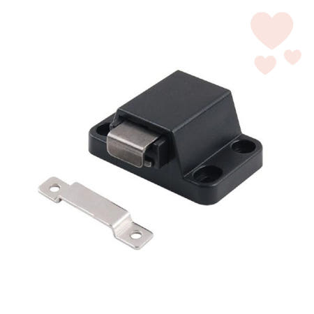 원터치 문열림방지장치 장롱도어캐치 싱크대문고정장치 장롱문캐치 지진대비가구고정