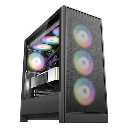 DAVEN D7 Mesh 세븐팬 (블랙)