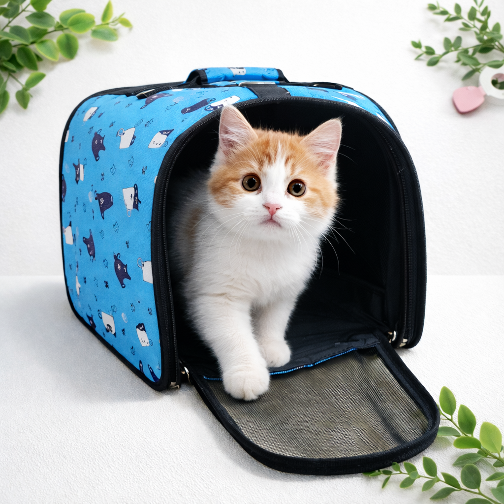 강아지 고양이 이동가방 통풍형 외출 반려동물 가방 소형견 말티즈 치와와 포메 이동장 - 상세 이미지 2